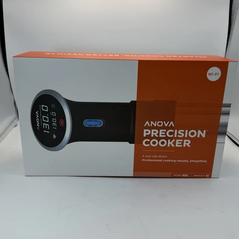 Anova PC 900W WiFi Bluetooth Culinary Sous Vide Precision Immersion Slow Cooker